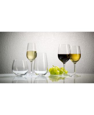 Entrée Double Old Fashioned or White Wine Stemless, Set of 4