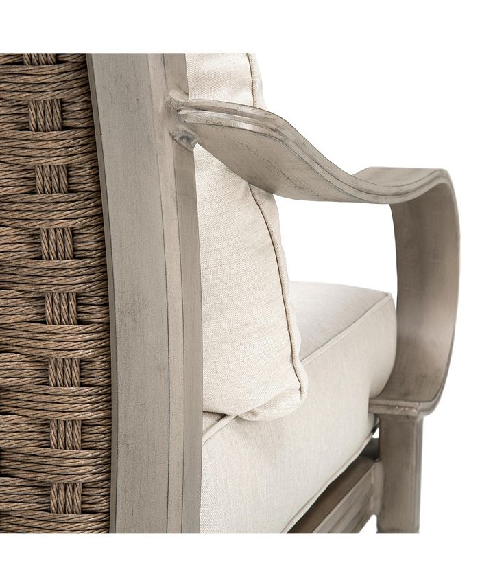 Furniture Winston Grayson Wicker Outdoor Lounge Chair with Outdoor