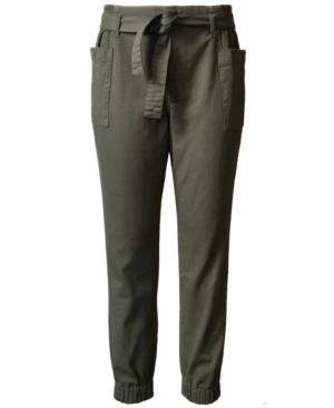 TINSELTOWN JUNIORS' BELTED CARGO JEANS