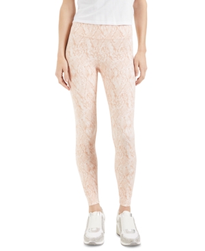 Inc Snakeskin-Print Compression Leggings Created for Macy's