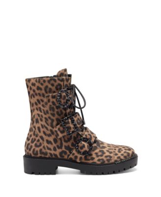 Jessica Simpson Women's Kirlah Combat Boot - Synthetic Upper Ankle Boots - View #4