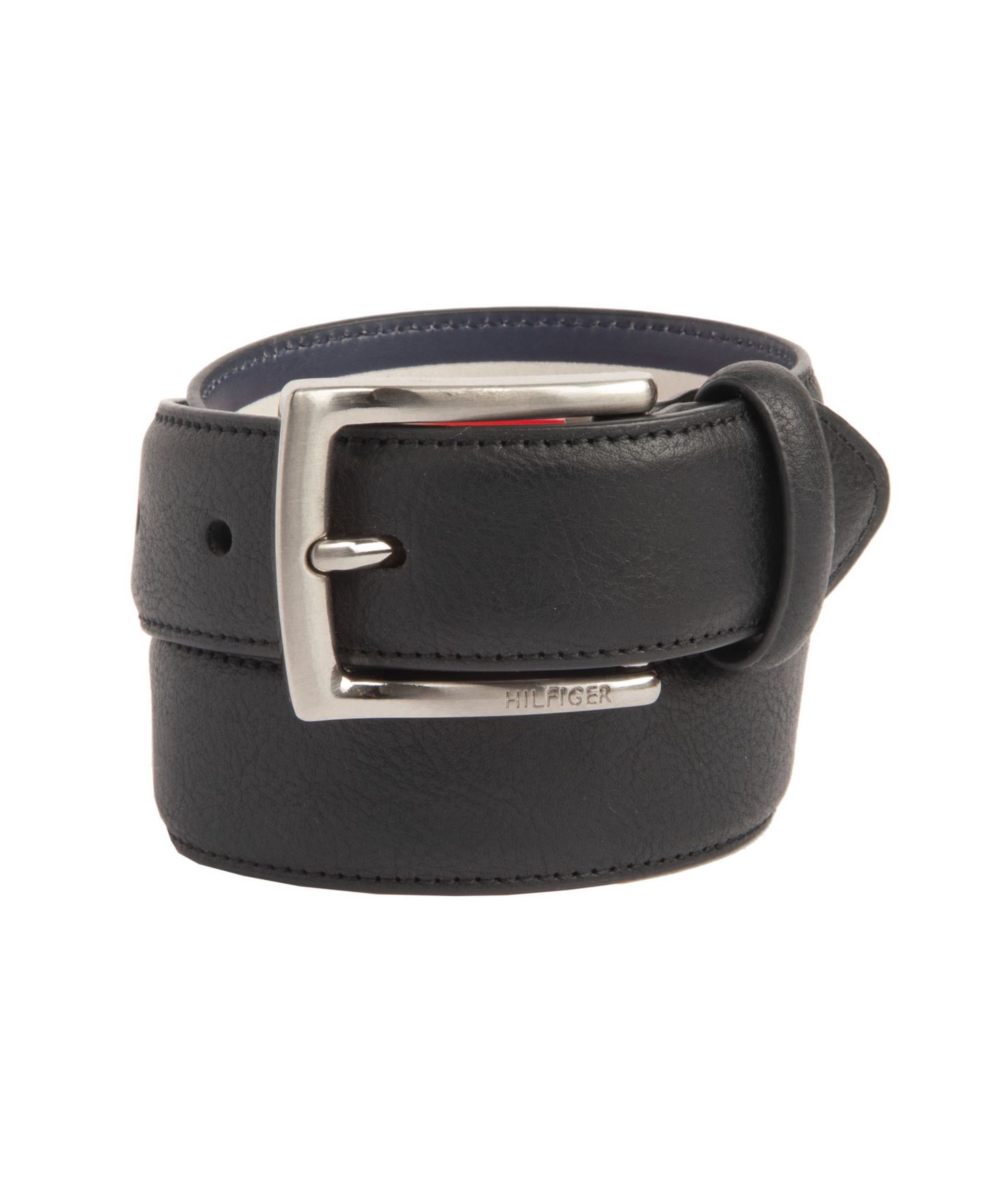 Ремень Tommy Hilfiger Comfort Flex Stretch Casual Belt для мальчиков, цвет: Чёрный — фото 1