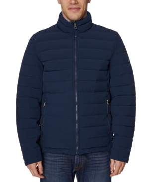Nautica Men's Reversible Stretch Quilted Jacket