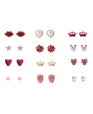 image of Betsey Johnson 12 Days of Earring Set