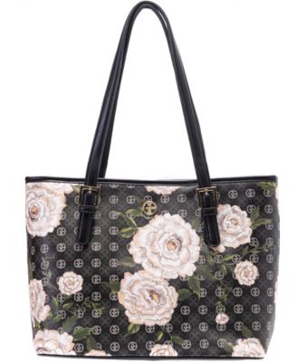 twelvenyc clear floral tote