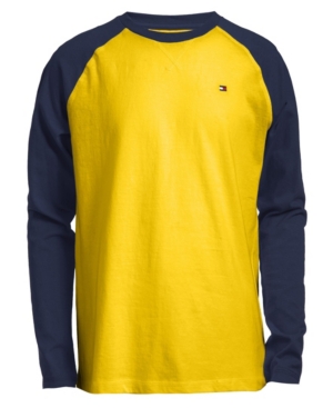 image of Big Boys Raglan Long Sleeve T-Shirts