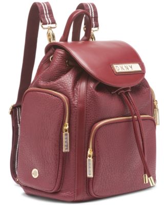 ?New DKNY Rapture Backpack Color:Wine ? DKNY Rapture Backpack In Wine Color, (Flaw) | eBay main image 4