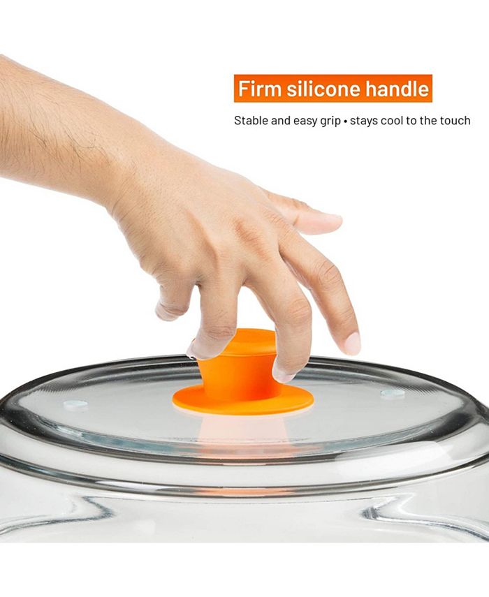 Bezrat Microwave Tall Glass Plate Cover Macy's