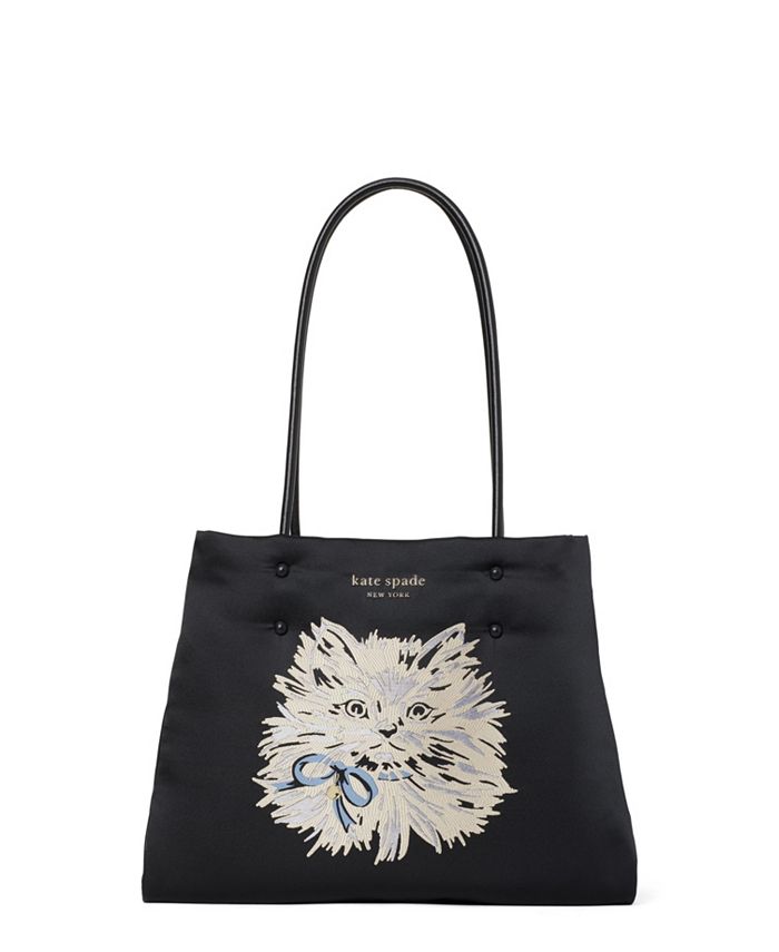 kate spade new york Everything Puffy Cat Large Tote & Reviews - Handbags &  Accessories - Macy's