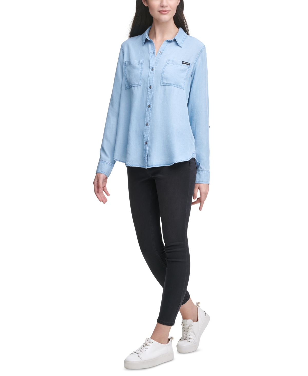 Calvin Klein Jeans Petite Utility Shirt