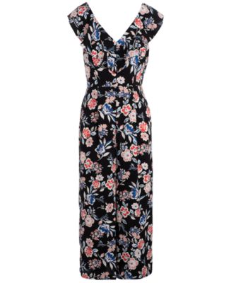INC International Concepts INC Floral-Print Jumpsuit, Created for Macy ...