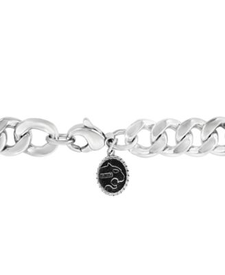 EFFY&reg; Men's Curb Link Chain Bracelet in Sterling Silver