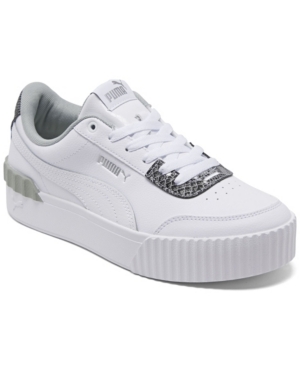 image of Puma Women-s Carina Lift Snake Platform Casual Sneakers from Finish Line