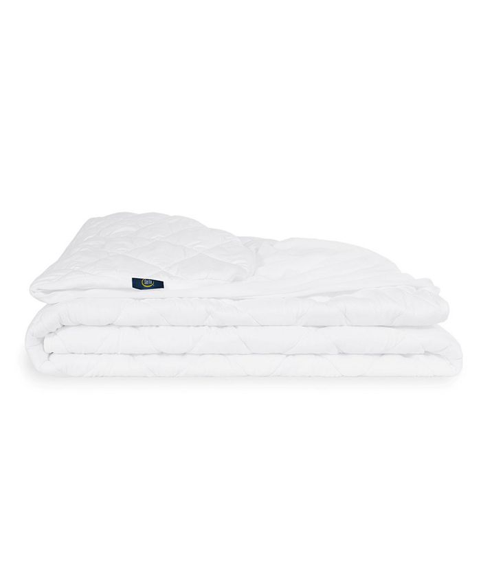 Serta Simply Clean Triple Action Waterproof Mattress Pad Twin XL