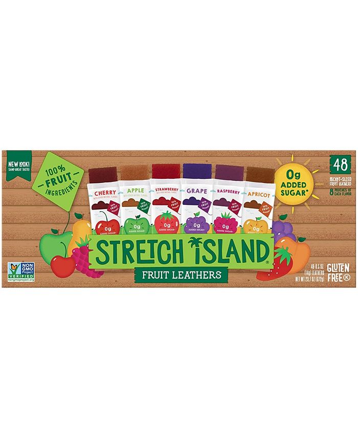 Stretch Island Fruit Leathers Variety Pack, 48 Count Macy's