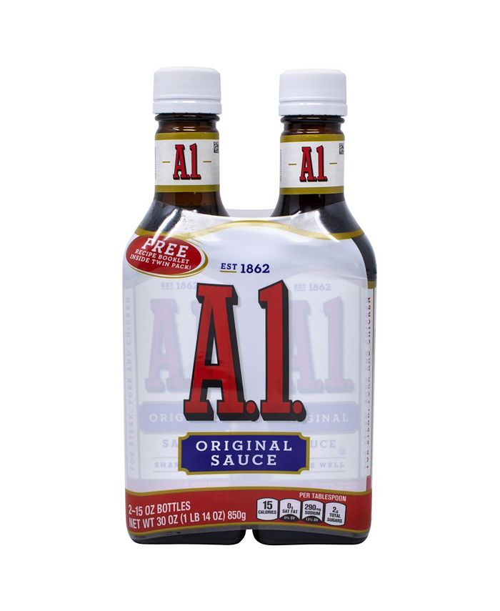 A.1. Original Steak Sauce, 15 oz, Pack of 2 & Reviews - Food ...