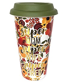  Travel Mug Super Mom Super Wife Super
