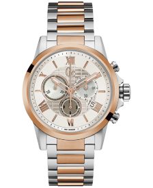 Men's Swiss Chronograph Two-Tone Stainless Steel Bracelet Watch 42mm