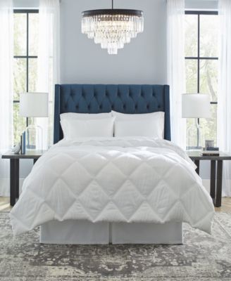 Pointehaven Down Alternative Diamond Stitch Quilted Oversized Comforter