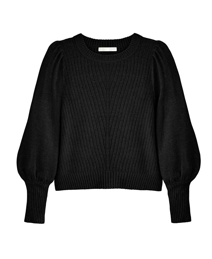 Adyson Parker Women's Crew Neck Blouson Sleeve Sweater & Reviews ...