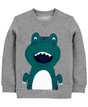 Carter's Toddler Boys Dinosaur French Terry Pullover