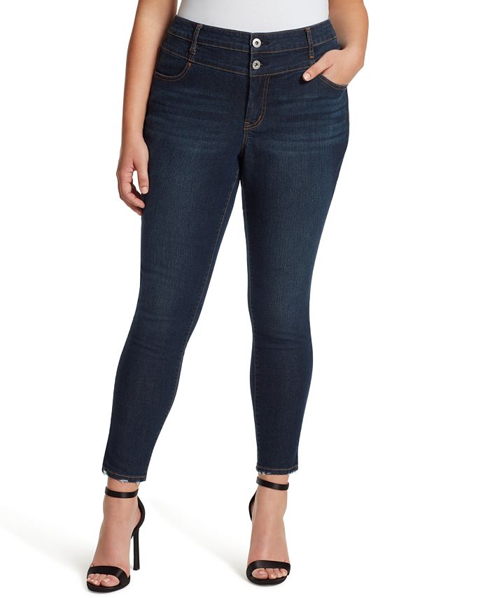 Jessica Simpson Trendy Plus Size Adored High Rise Skinny Jeans - Macy's