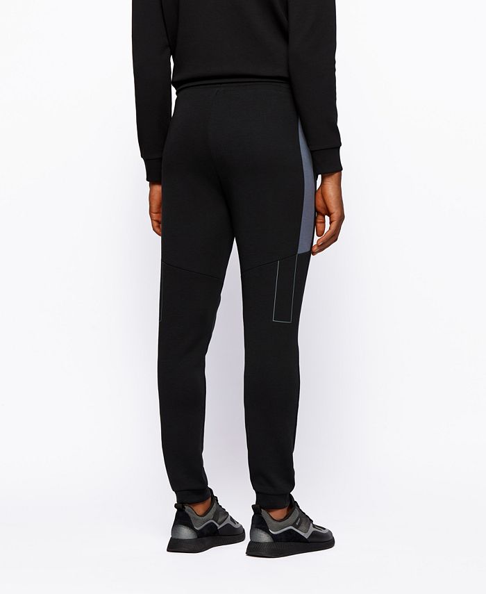 black slim fit tracksuit