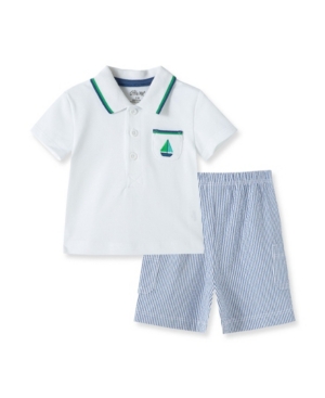 Baby Boys Sailboat Short Set