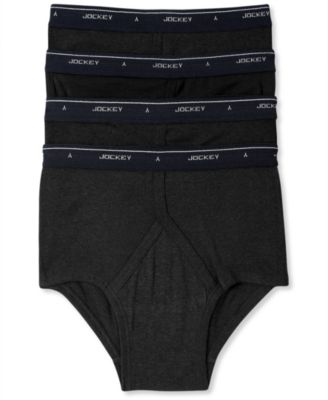 Jockey - Men's Classic Collection Full-Rise Briefs 4-Pack