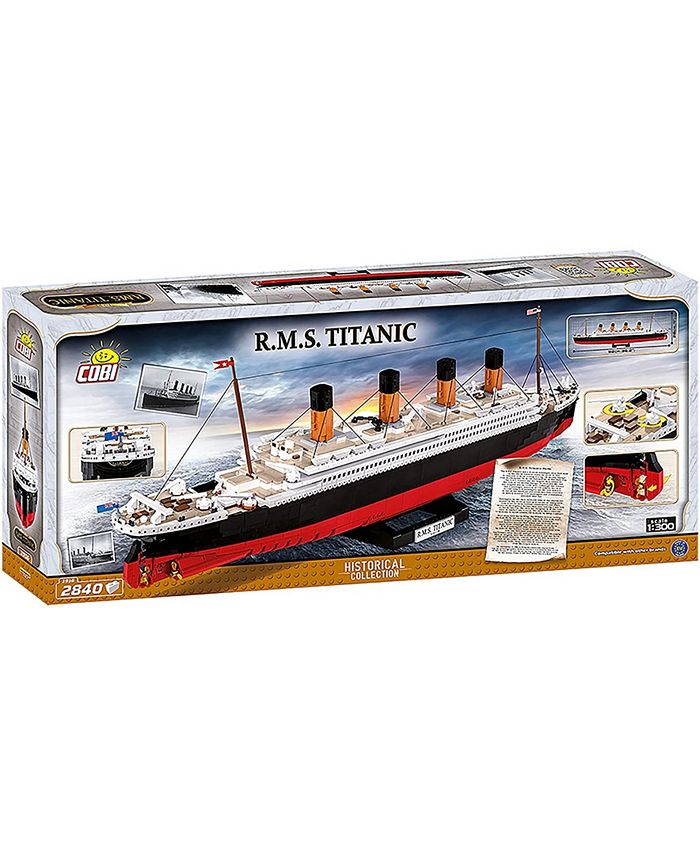 COBI Historical Collection . Titanic, Limited Edition, Scale 1-300,  2840 Pieces & Reviews - All Toys - Macy's