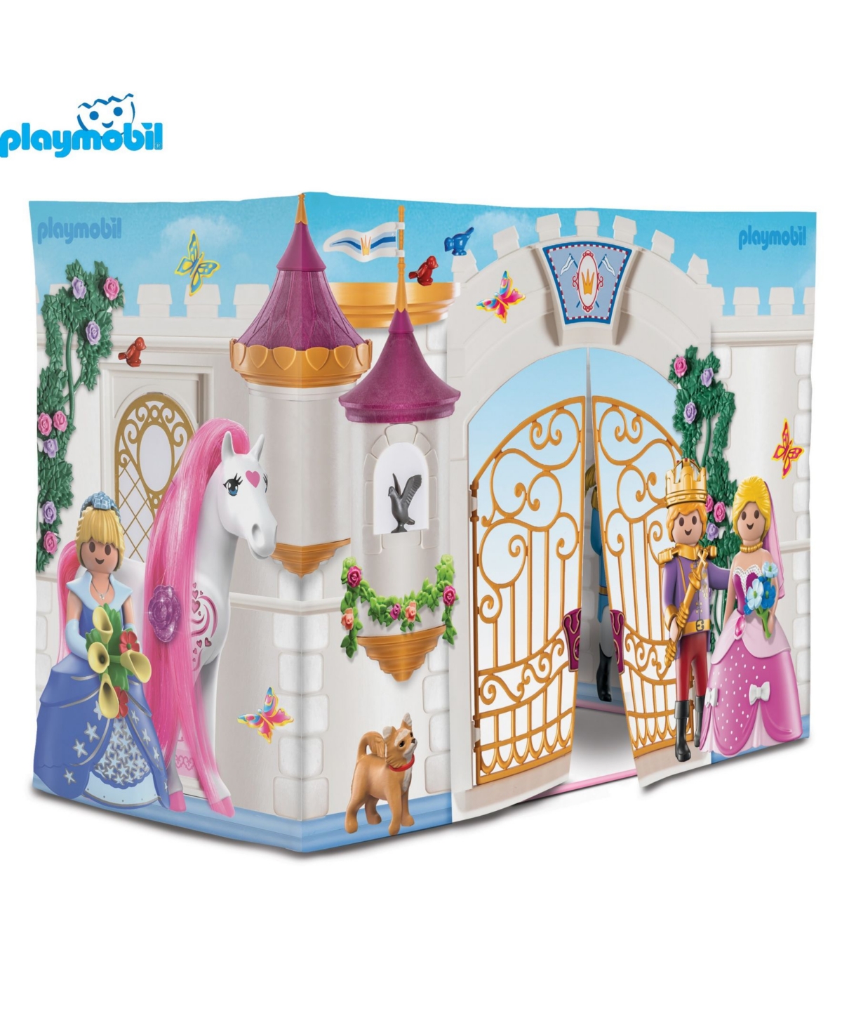 Redbox Playmobil Large Princess Castle Pretend Play Tent Playhouse In Multi
