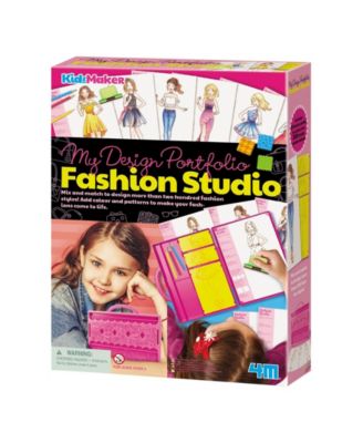 4M Kidzmaker My Design Portfolio Fashion Studio Kit