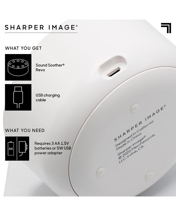 Sharper Image Sleep Therapy Sound and White Noise Machine Macy