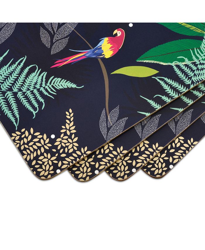 Pimpernel Parrot by Sara Miller Placemats, Set of 4 Macy's