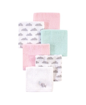 Luvable Friends Baby Boys And Girls Super Soft Cotton Washcloths In Open Miscellaneous