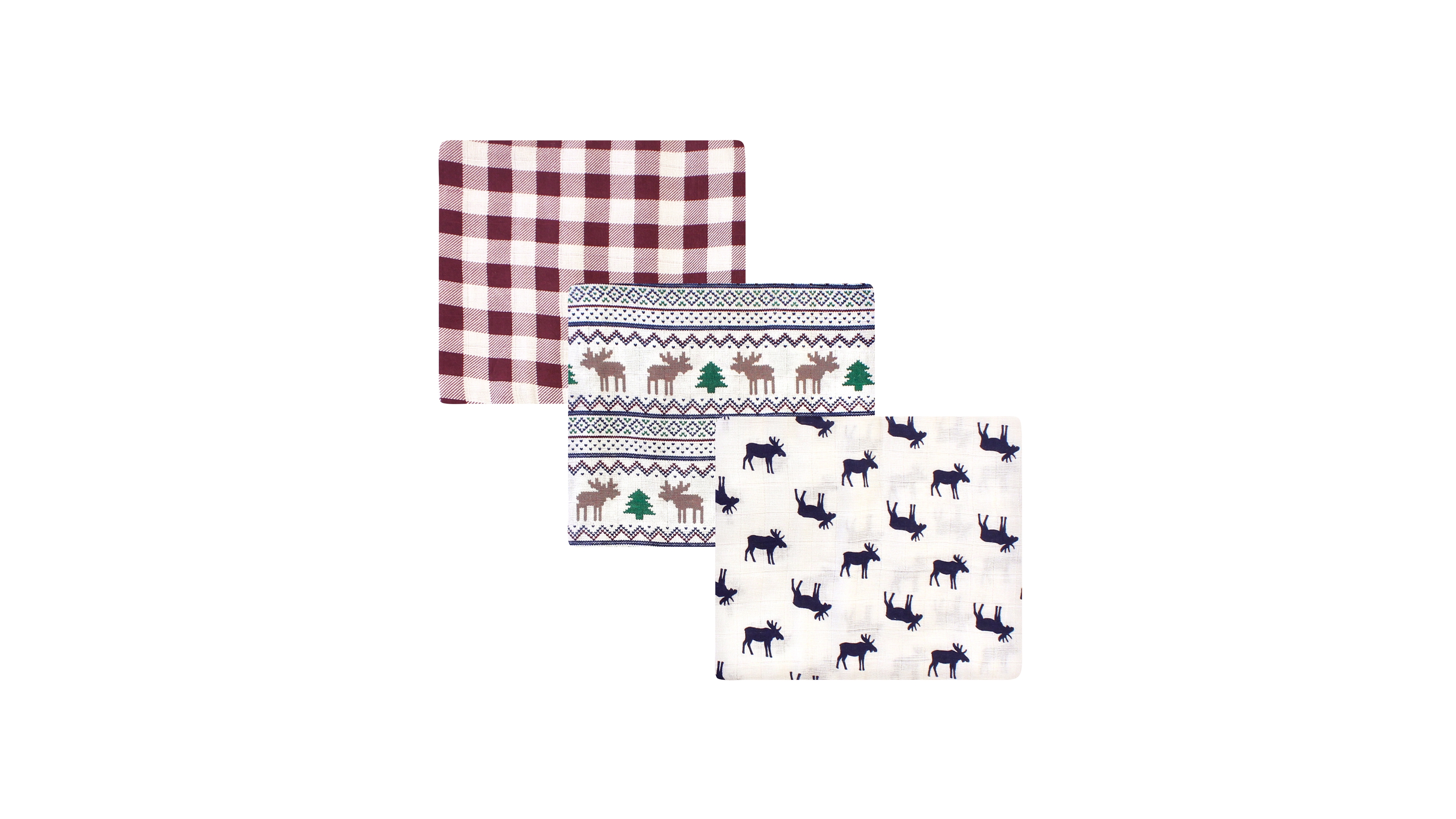 Little Treasure Baby Boy Cotton Muslin Swaddle Blankets, Adventure, One Size