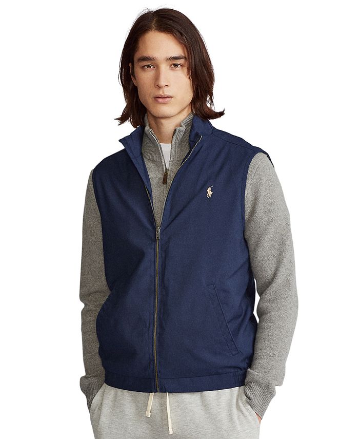 Polo Ralph Lauren Men's Twill Vest & Reviews - Coats & Jackets - Men -  Macy's