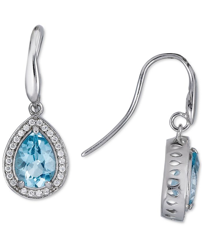 Macy s Sky Blue Topaz 4 ct. t.w. White Topaz 5 8 ct. t.w