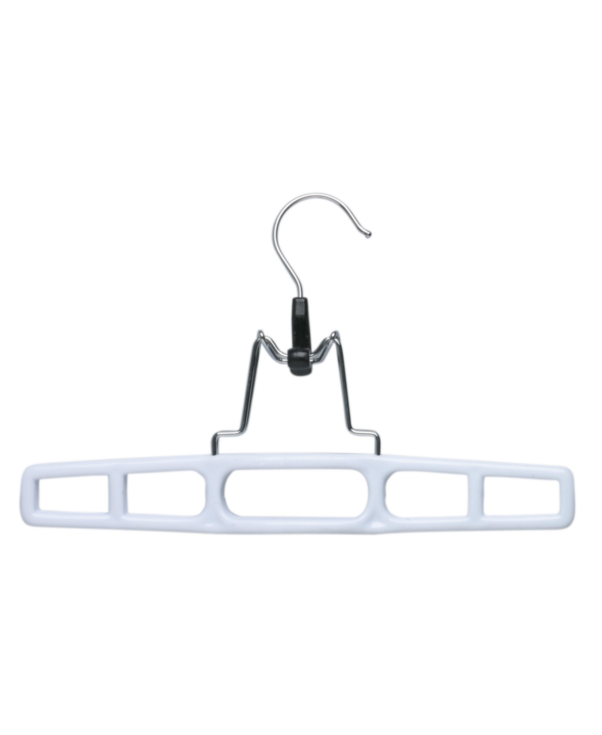 Rectangular Clamp Hangers, 12 Pack - White