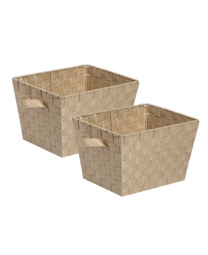 Honey Can Do 2-Pk Woven Storage Bins