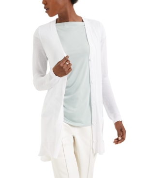 Alfani Lightweight Button-Front Cardigan Created for Macy's