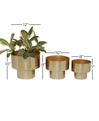 Metal Planter, Set of 3