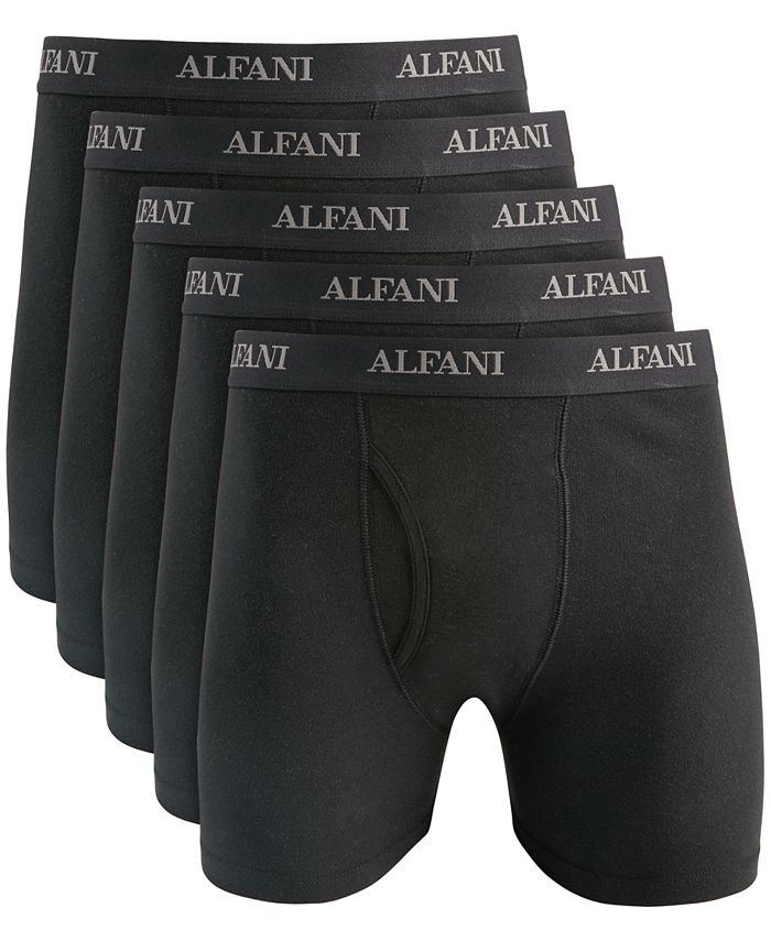 Alfani Men's 5-Pk. Boxer Briefs, Created for Macy's & Reviews ...
