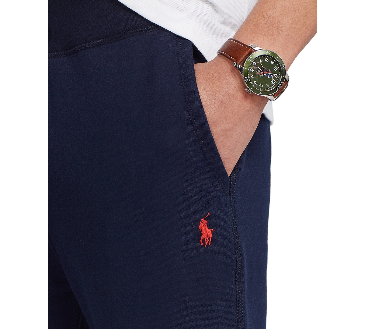 Polo Ralph Lauren Tapered Leg Track Pants With Drawstring Closure