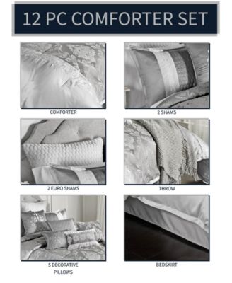 Kacee 12-Pc. Comforter Set, King
