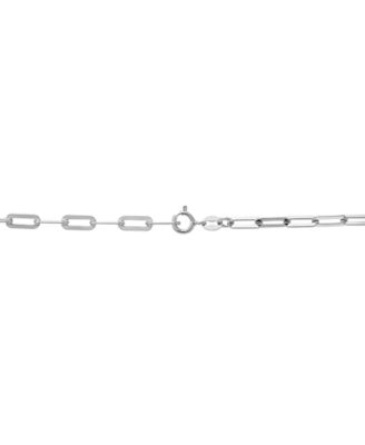Giani Bernini Paperclip Link 18" Chain Necklace in 18k Gold-Plated Sterling Silver or Sterling Silver, Created for Macy's