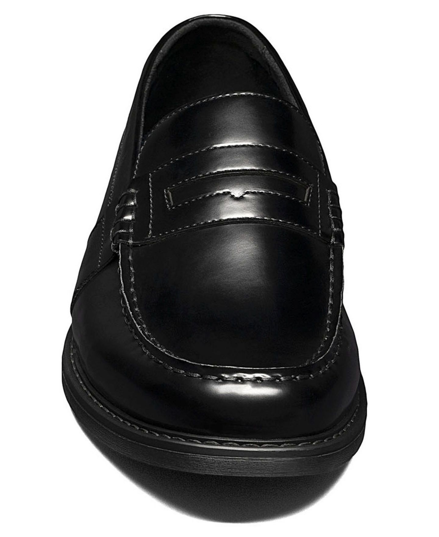 Мужские туфли Nunn Bush Lincoln Moc Toe Penny Loafer, цвет: Чёрный — фото 7