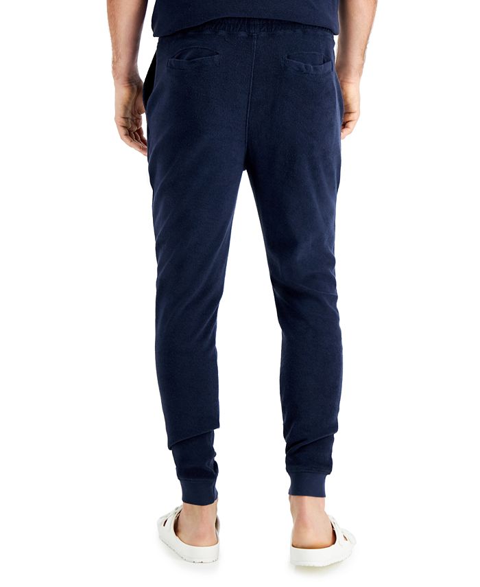Sun + Stone Men's Baby Terry Knit Jogger Pants, Created for Macy's ...