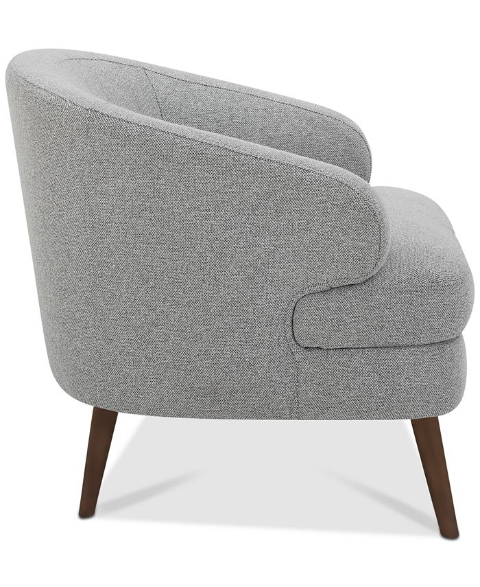 Thomasville Nouveau 33" Fabric Accent Chair & Reviews Furniture Macy's