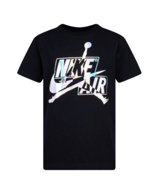 Jordan Big Boys Iridescent T shirt Macy s